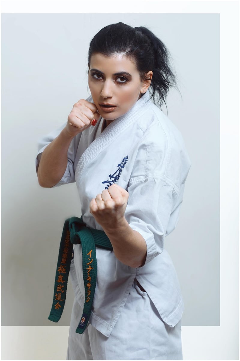 Taekwondo practice